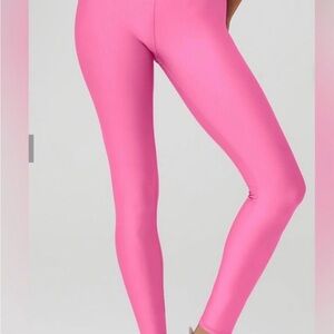 Alo High Waist 7/8 Leggings (Paradise Pink)